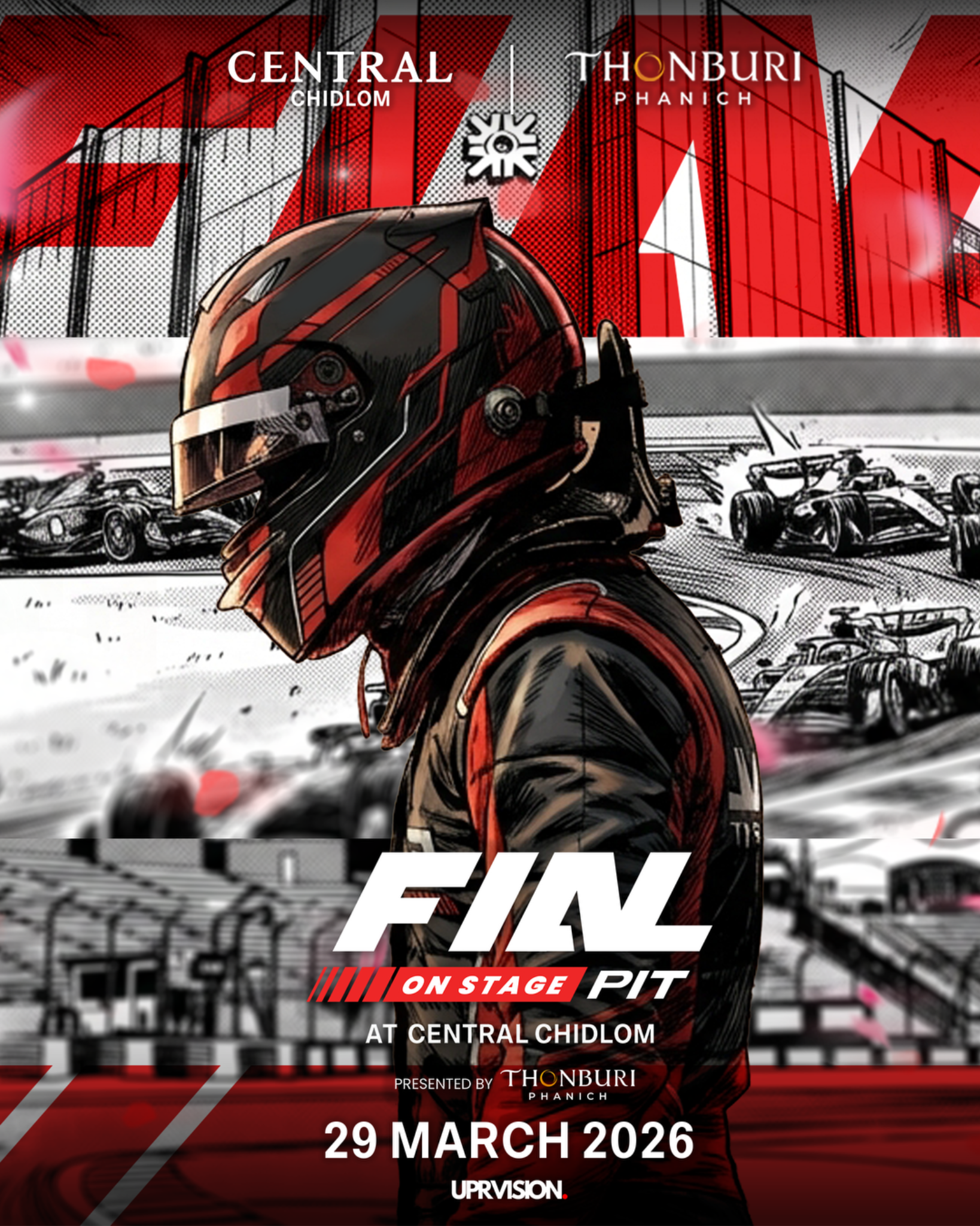 FINAL PIT Japan racer key visual