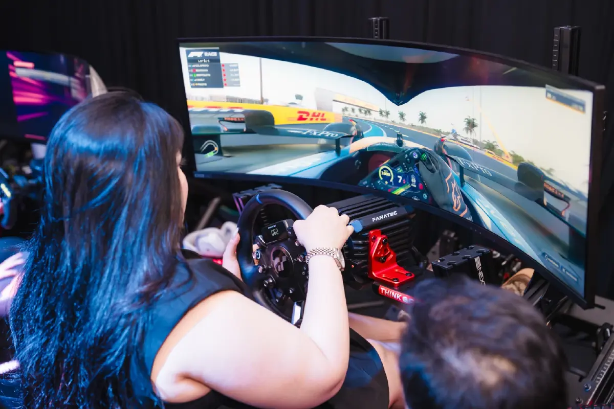 Motorsport lifestyle products displayed at FINAL PIT
