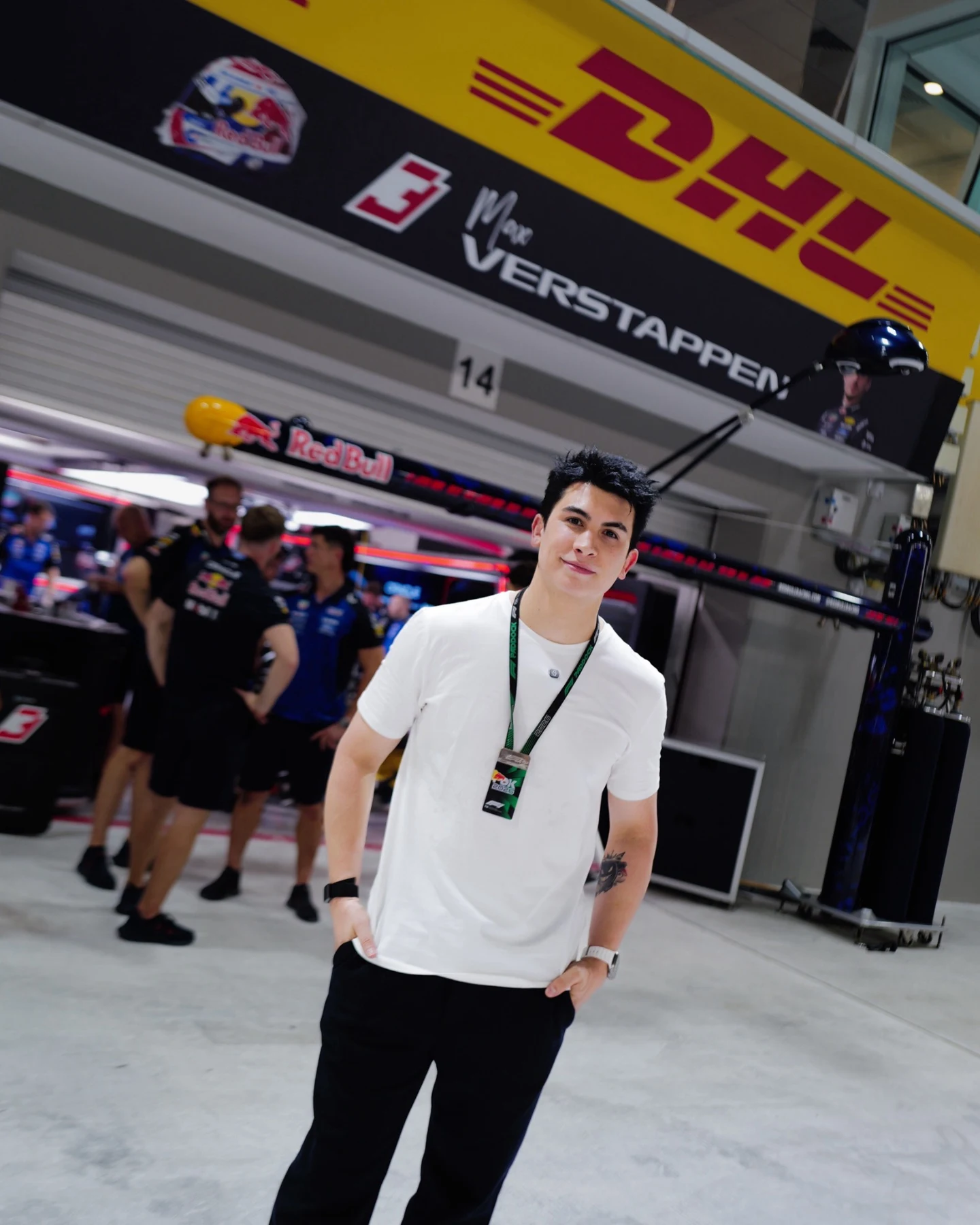 อองตวน ปินโต และบรรยากาศการเยี่ยมชมทีม Oracle Red Bull Racing