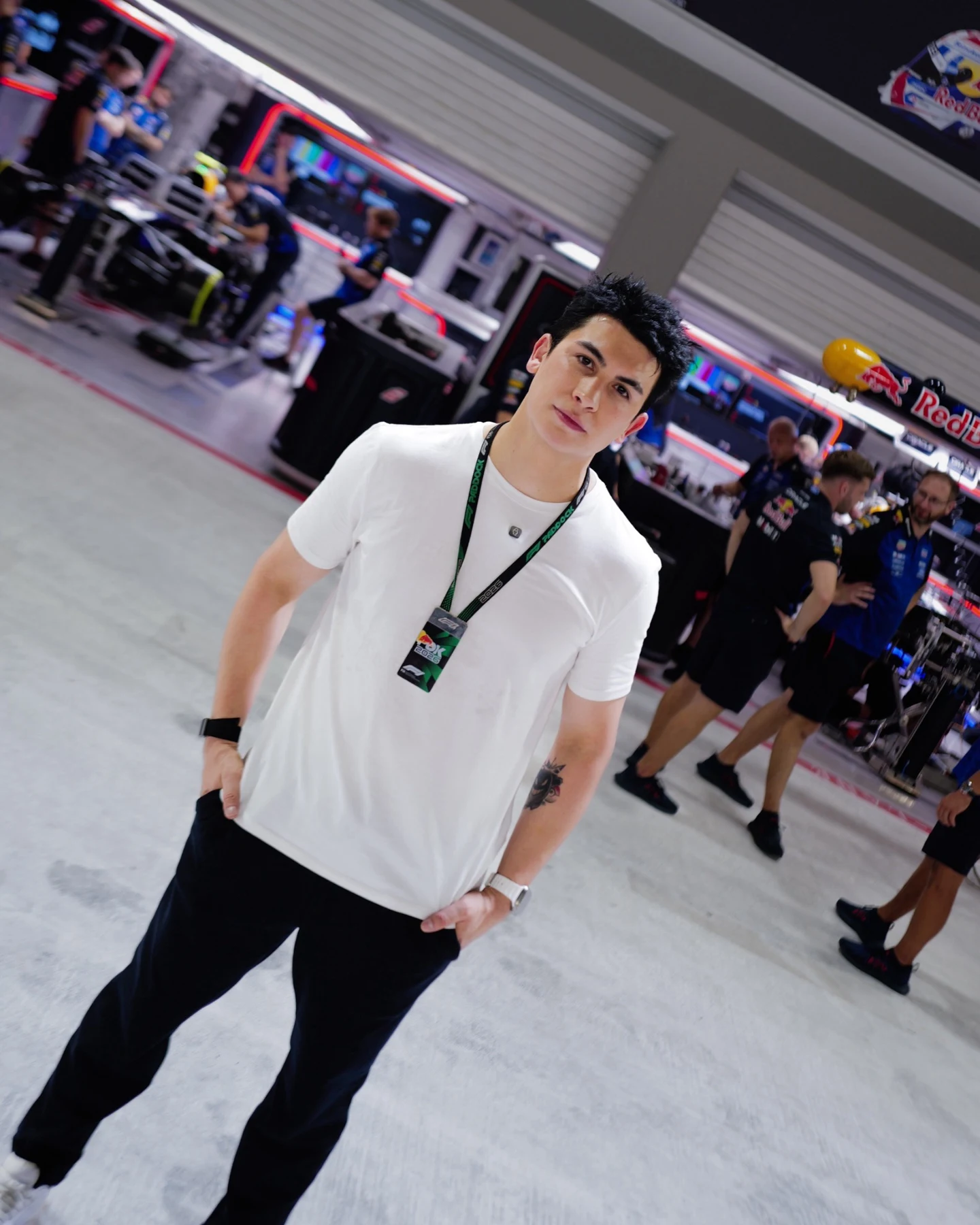 อองตวน ปินโต และบรรยากาศการเยี่ยมชมทีม Oracle Red Bull Racing